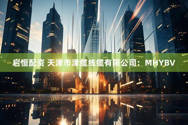 启恒配资 天津市津缆线缆有限公司：MHYBV